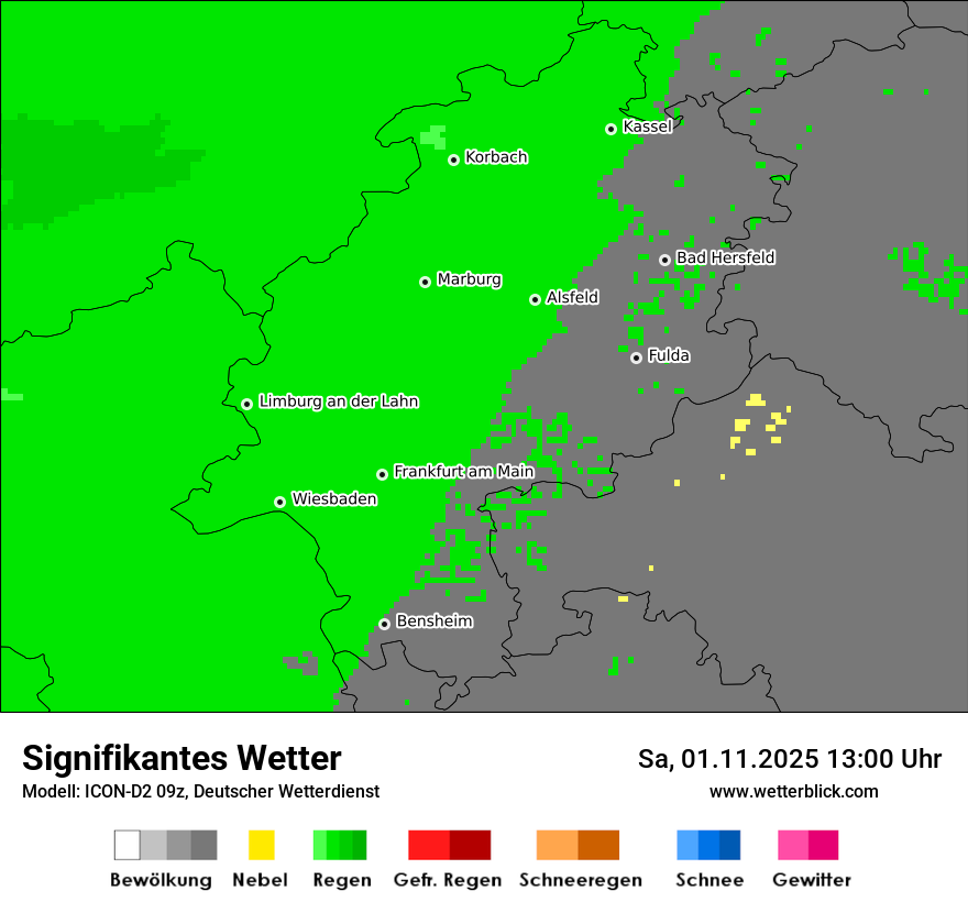 Modellkarten Signifikantes Wetter Modellkarten Signifikantes Wetter