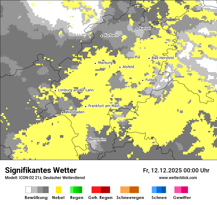 Modellkarten Signifikantes Wetter