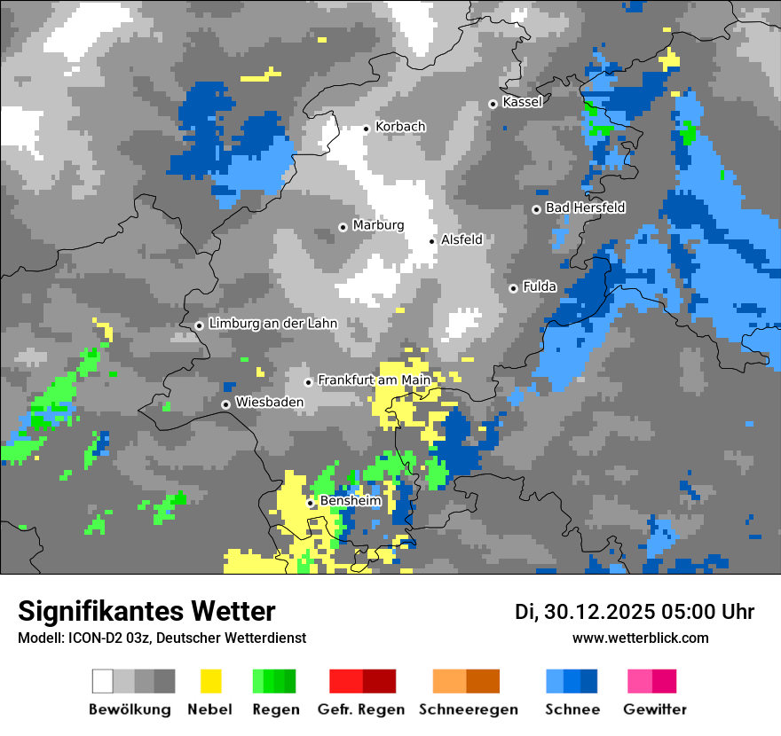 Modellkarten Signifikantes Wetter