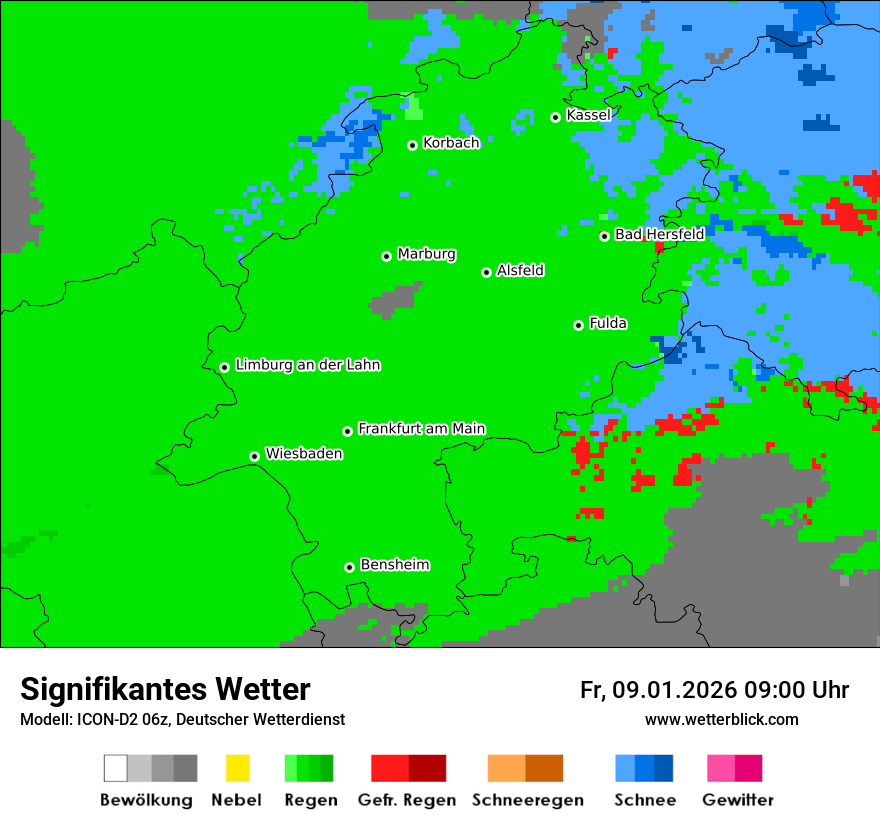 Signifikantes Wetter