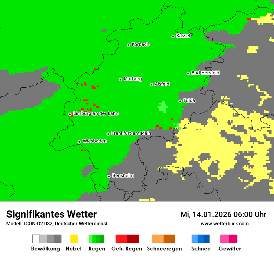Signifikantes Wetter