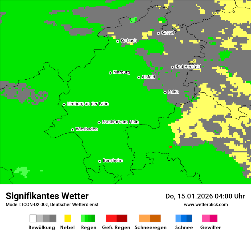 Signifikantes Wetter