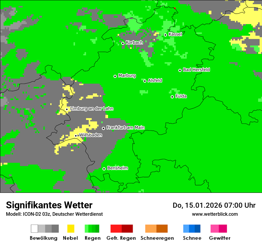 Signifikantes Wetter