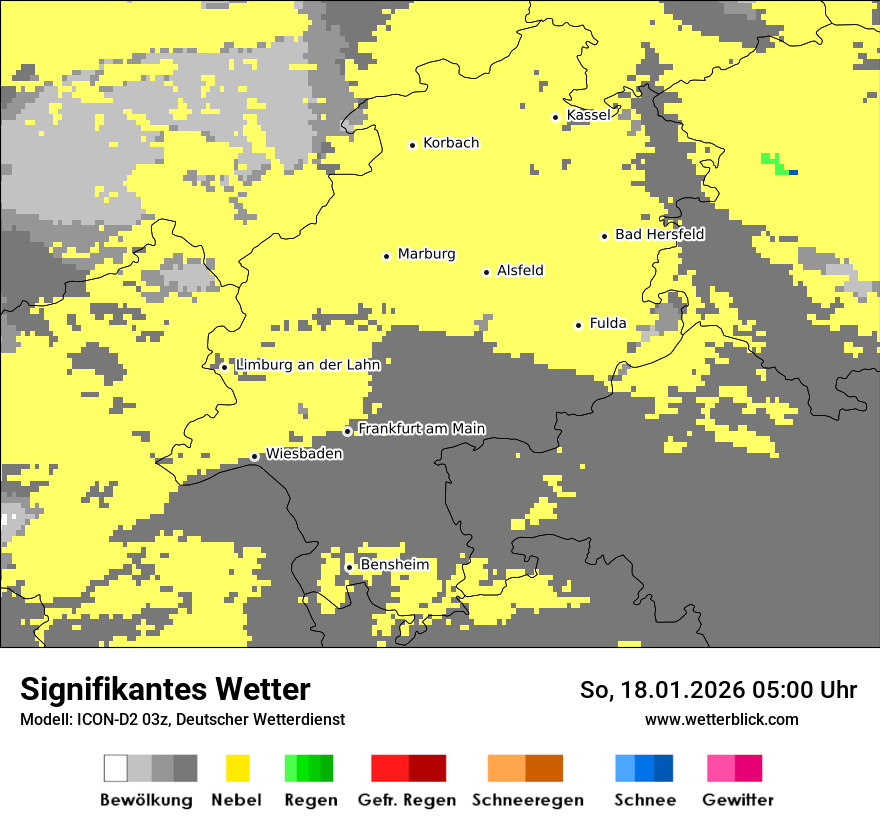Signifikantes Wetter