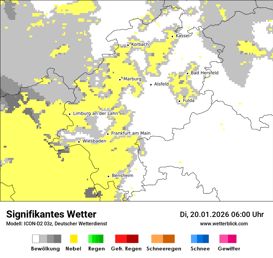 Signifikantes Wetter