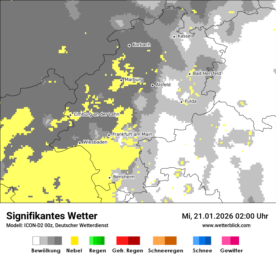 Signifikantes Wetter