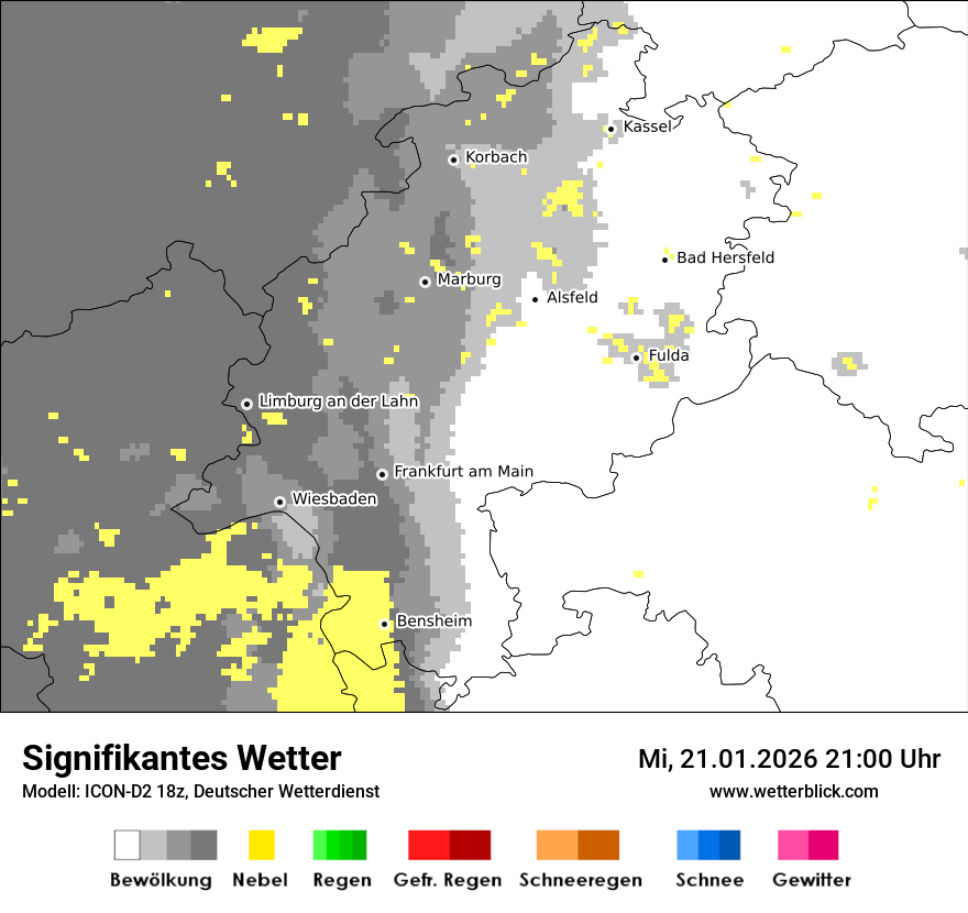 Signifikantes Wetter
