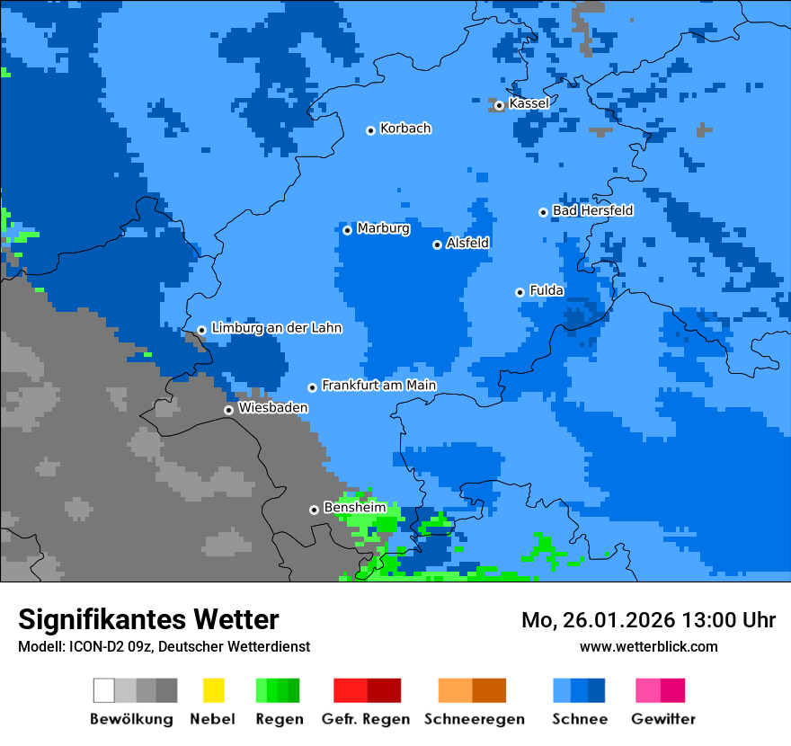 Signifikantes Wetter