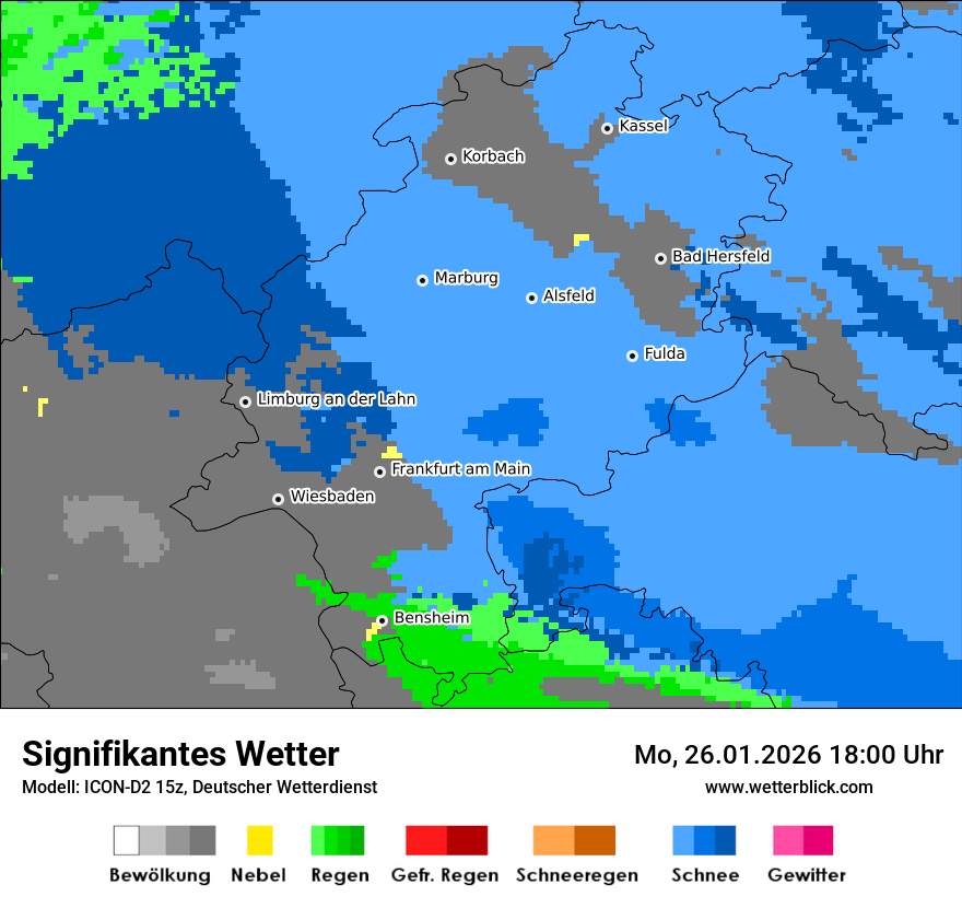 Signifikantes Wetter