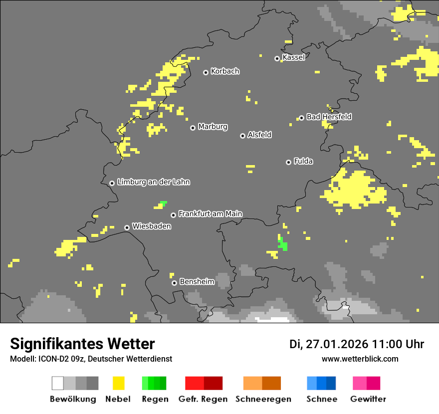 Signifikantes Wetter