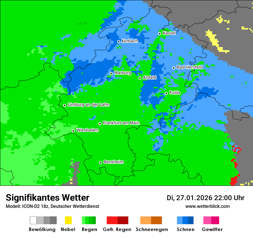 Signifikantes Wetter