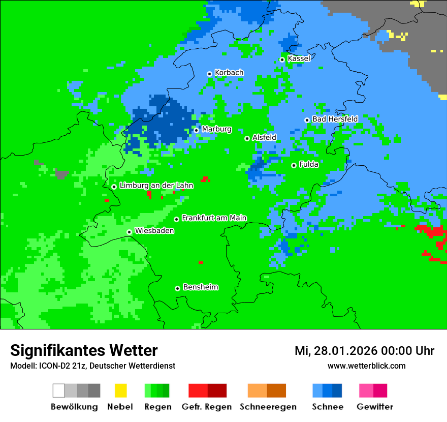 Signifikantes Wetter