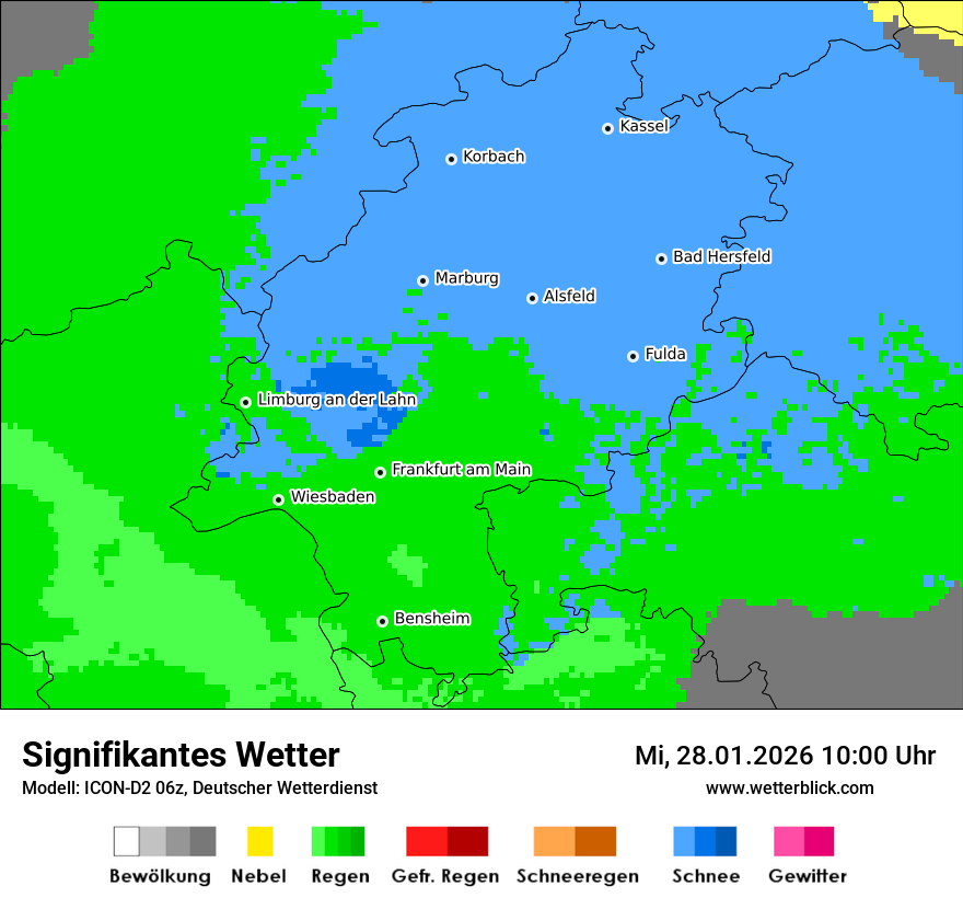 Signifikantes Wetter