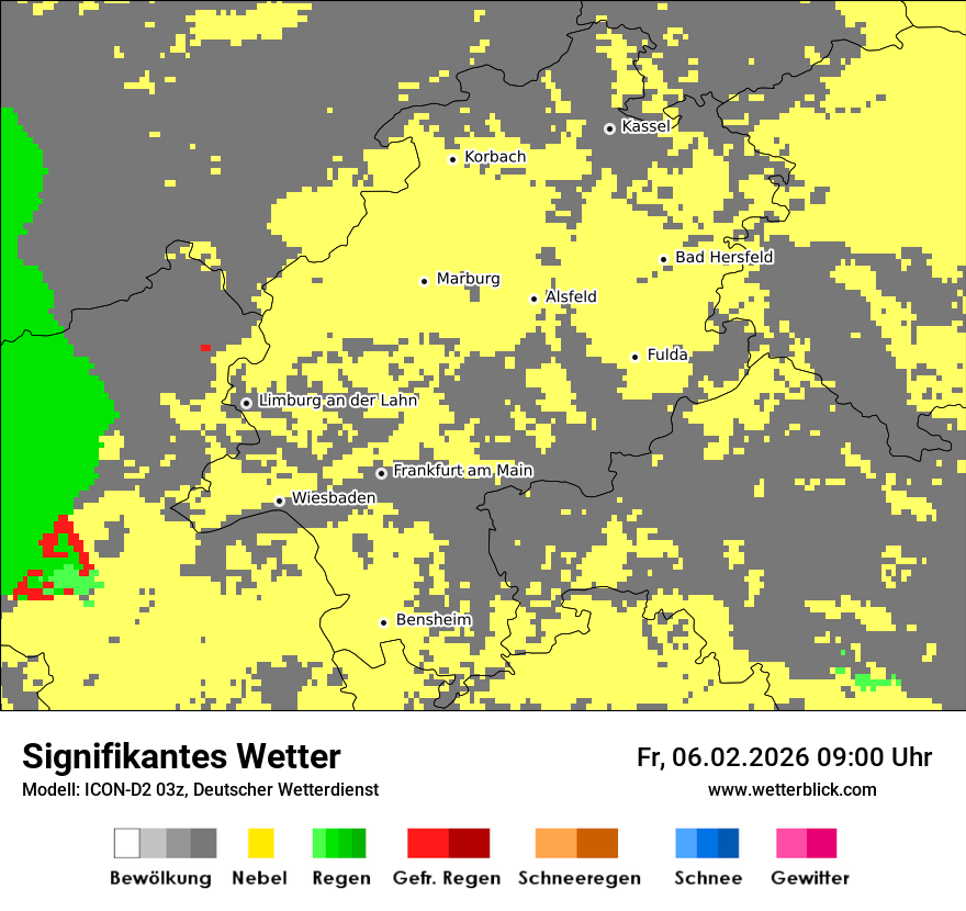 Signifikantes Wetter