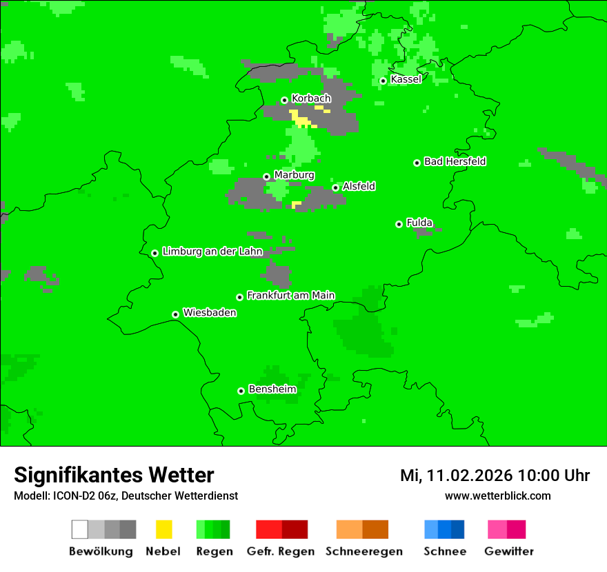 Signifikantes Wetter