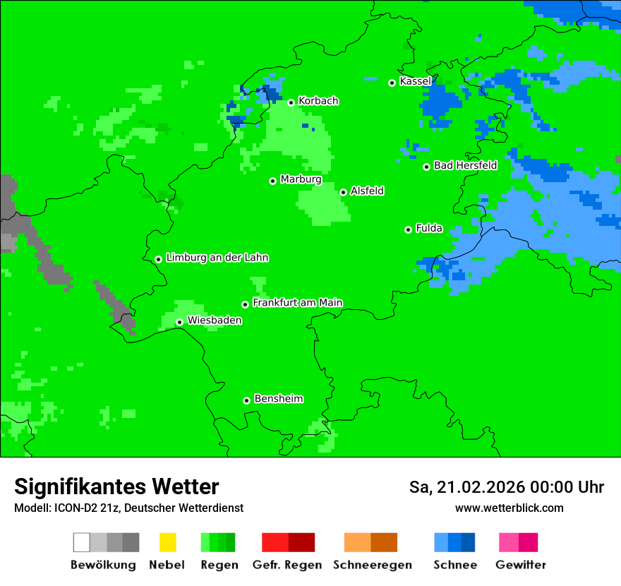 Signifikantes Wetter