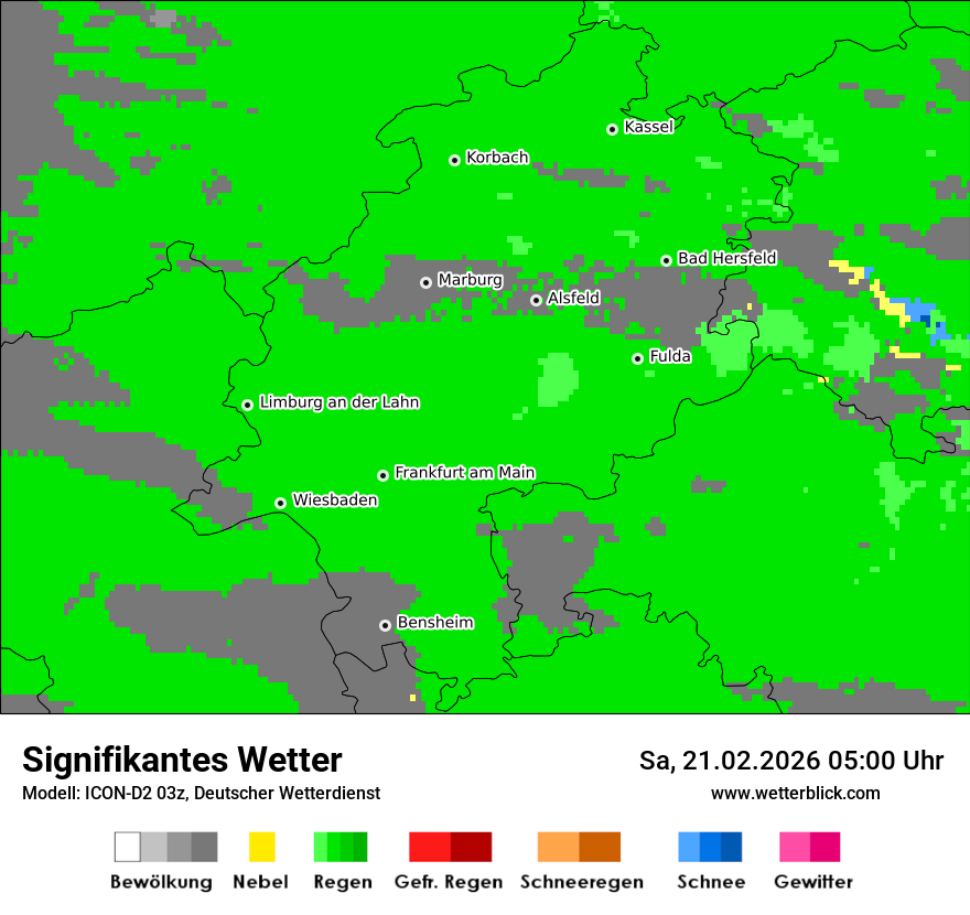 Signifikantes Wetter