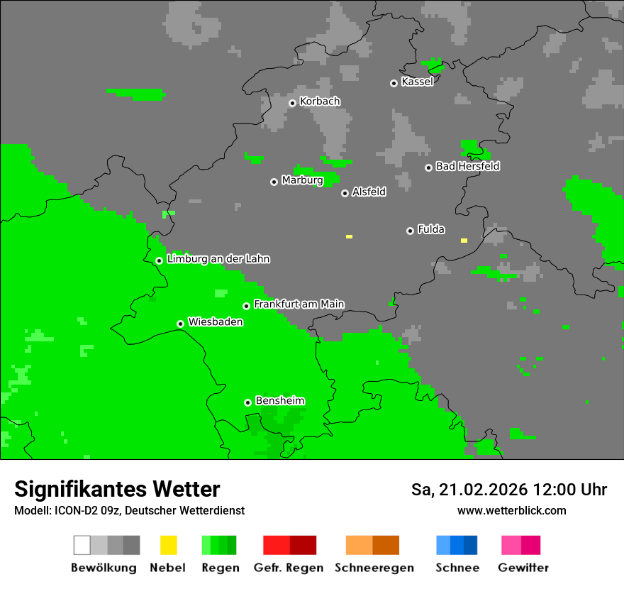 Signifikantes Wetter