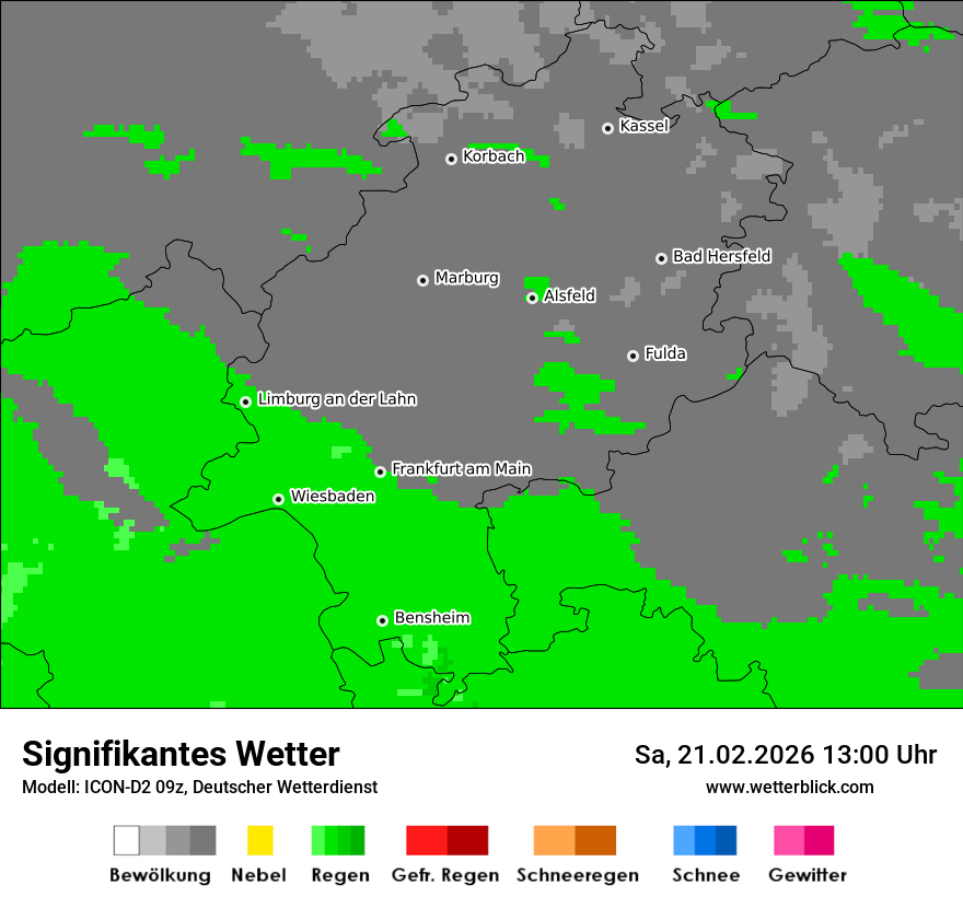 Signifikantes Wetter