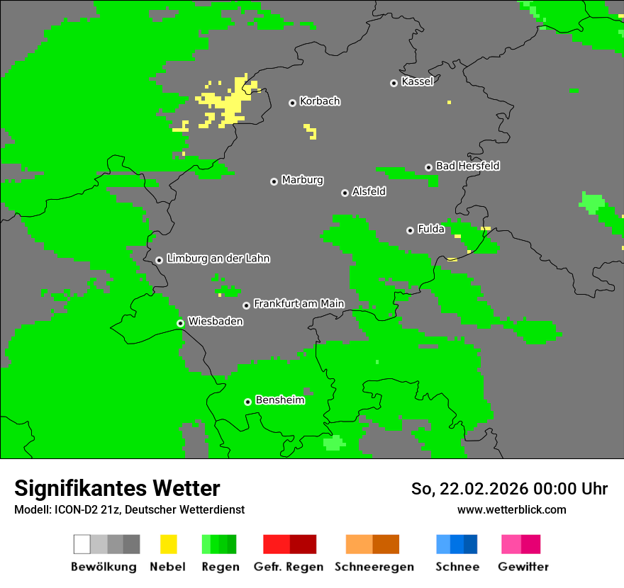 Signifikantes Wetter