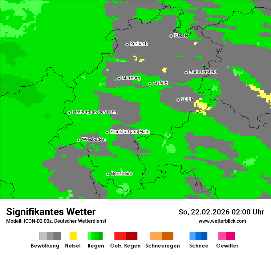 Signifikantes Wetter