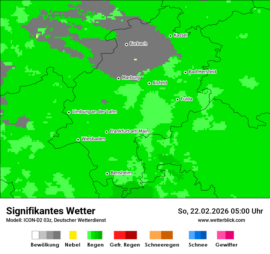 Signifikantes Wetter