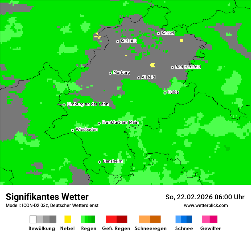 Signifikantes Wetter