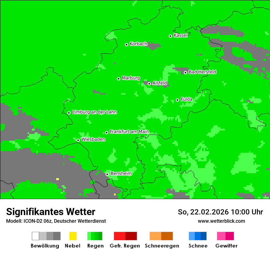 Signifikantes Wetter