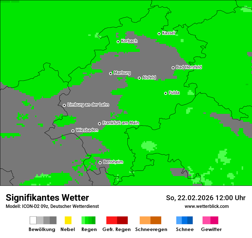 Signifikantes Wetter
