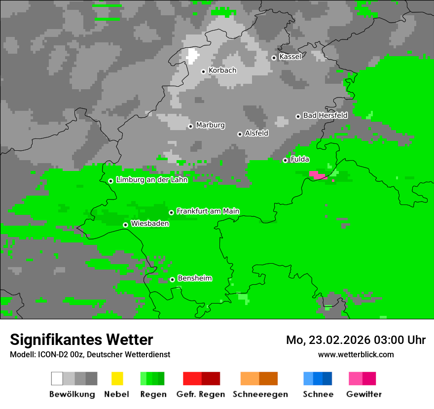 Signifikantes Wetter