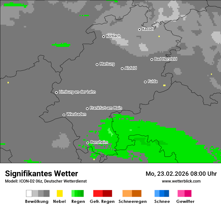 Signifikantes Wetter