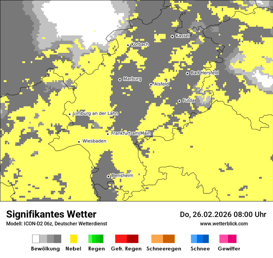 Signifikantes Wetter