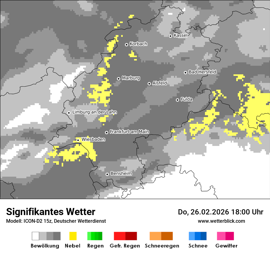 Signifikantes Wetter