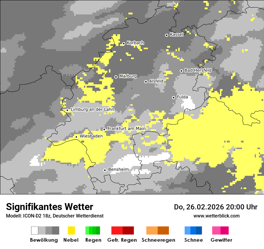 Signifikantes Wetter