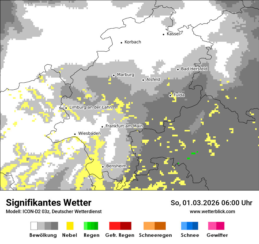 Signifikantes Wetter