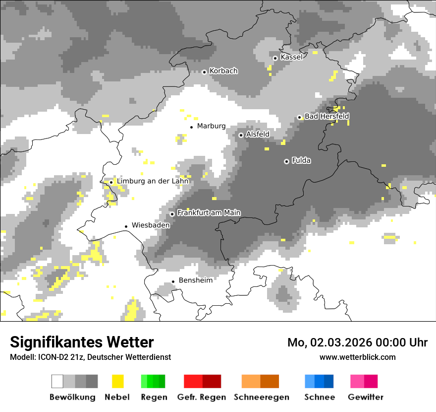 Signifikantes Wetter