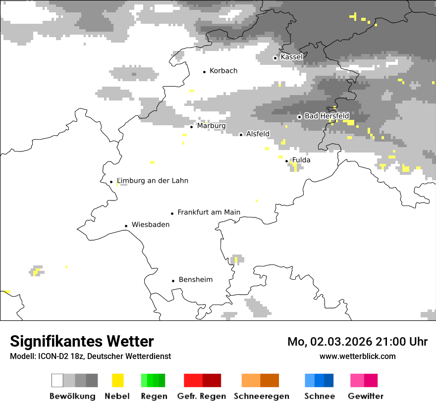 Signifikantes Wetter