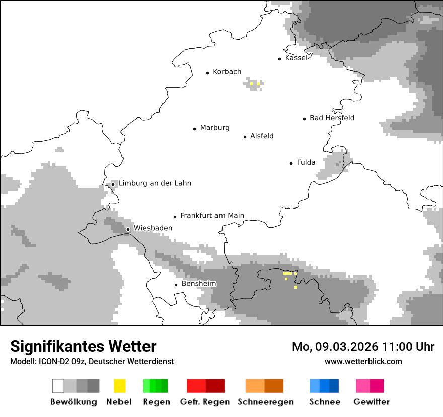 Signifikantes Wetter