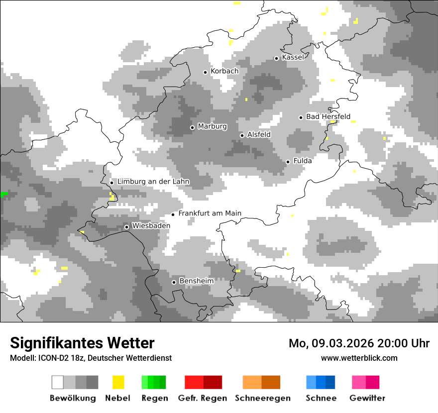 Signifikantes Wetter