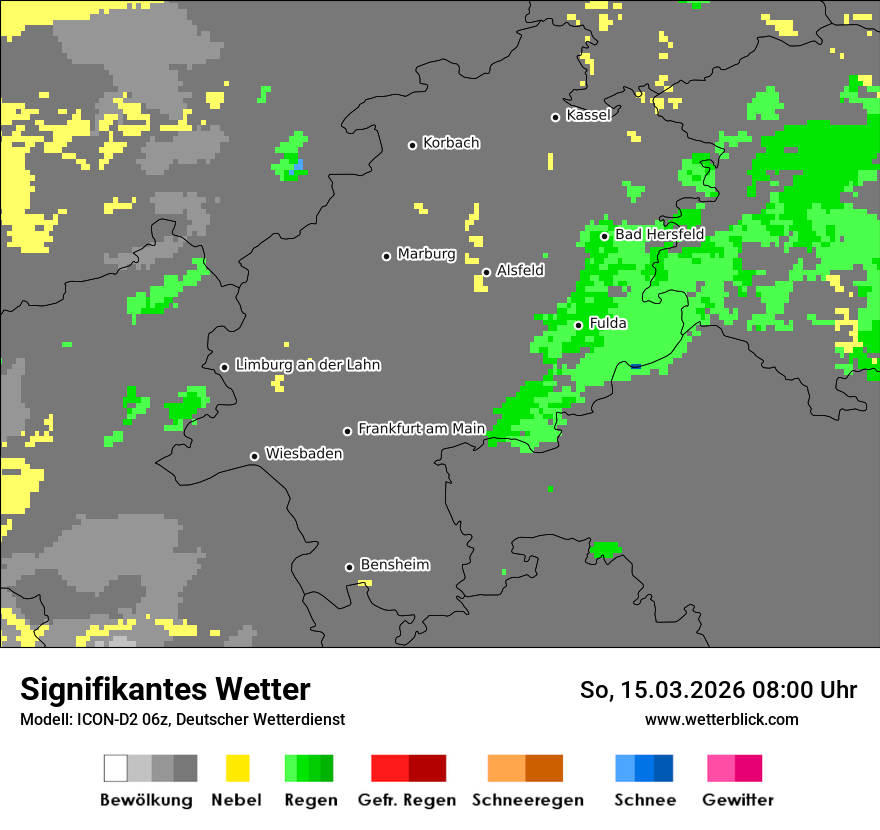 Signifikantes Wetter