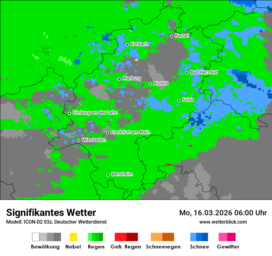 Signifikantes Wetter