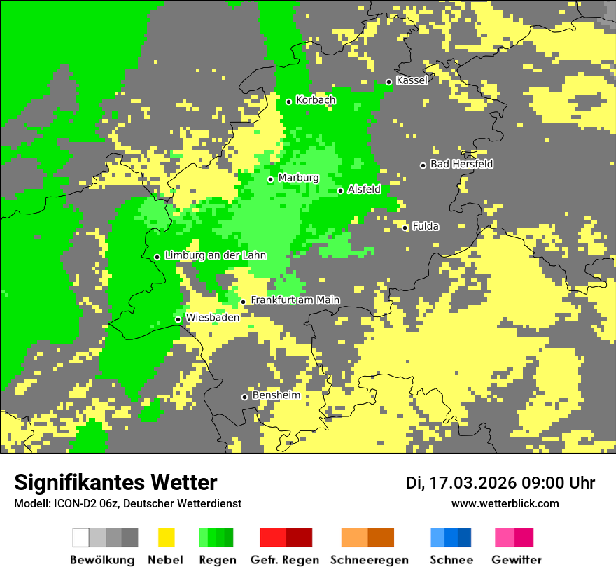 Signifikantes Wetter