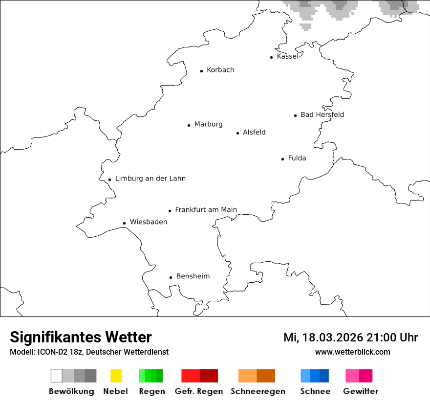 Signifikantes Wetter