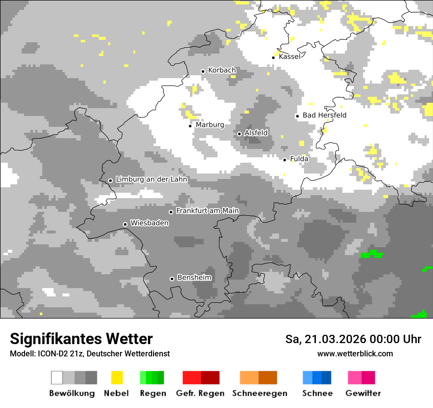 Signifikantes Wetter