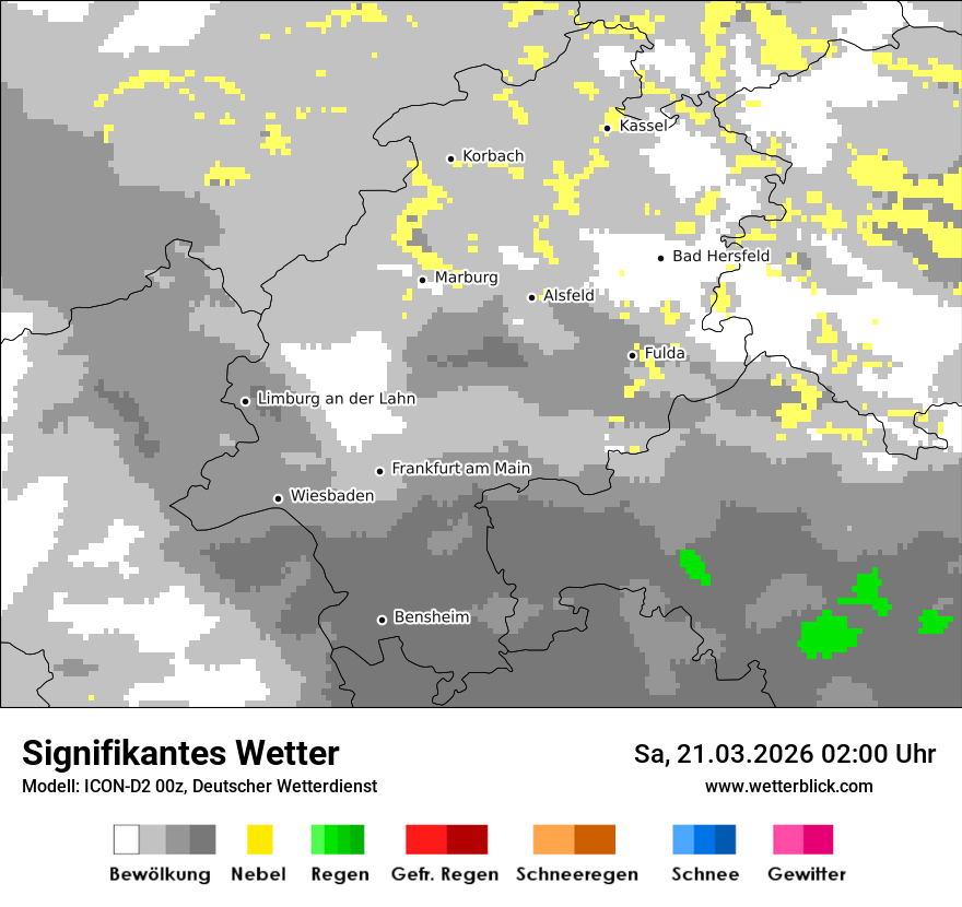 Signifikantes Wetter
