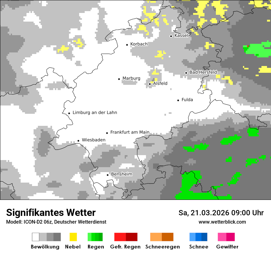 Signifikantes Wetter