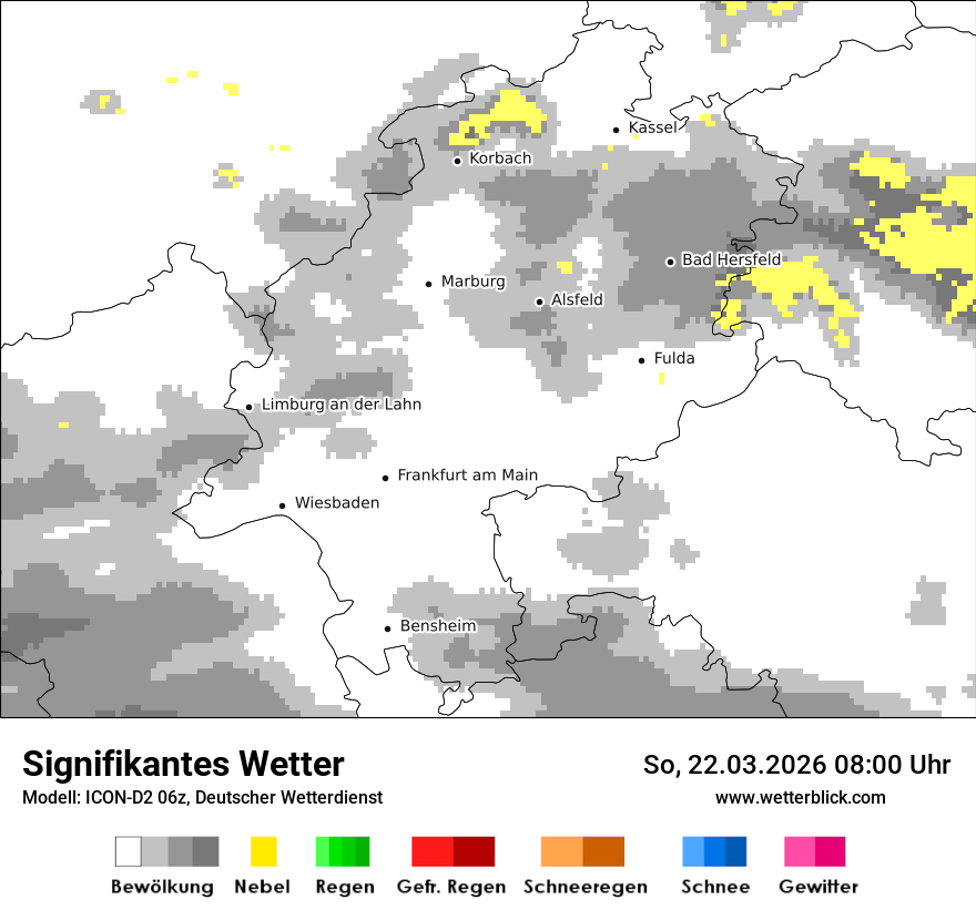 Signifikantes Wetter