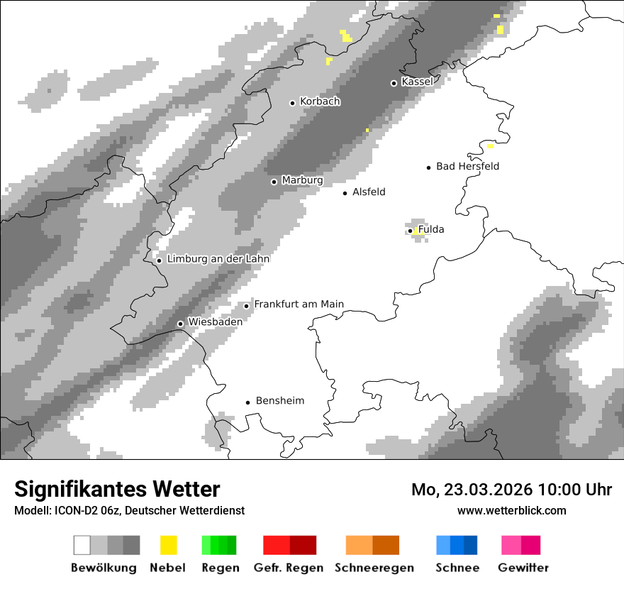 Signifikantes Wetter