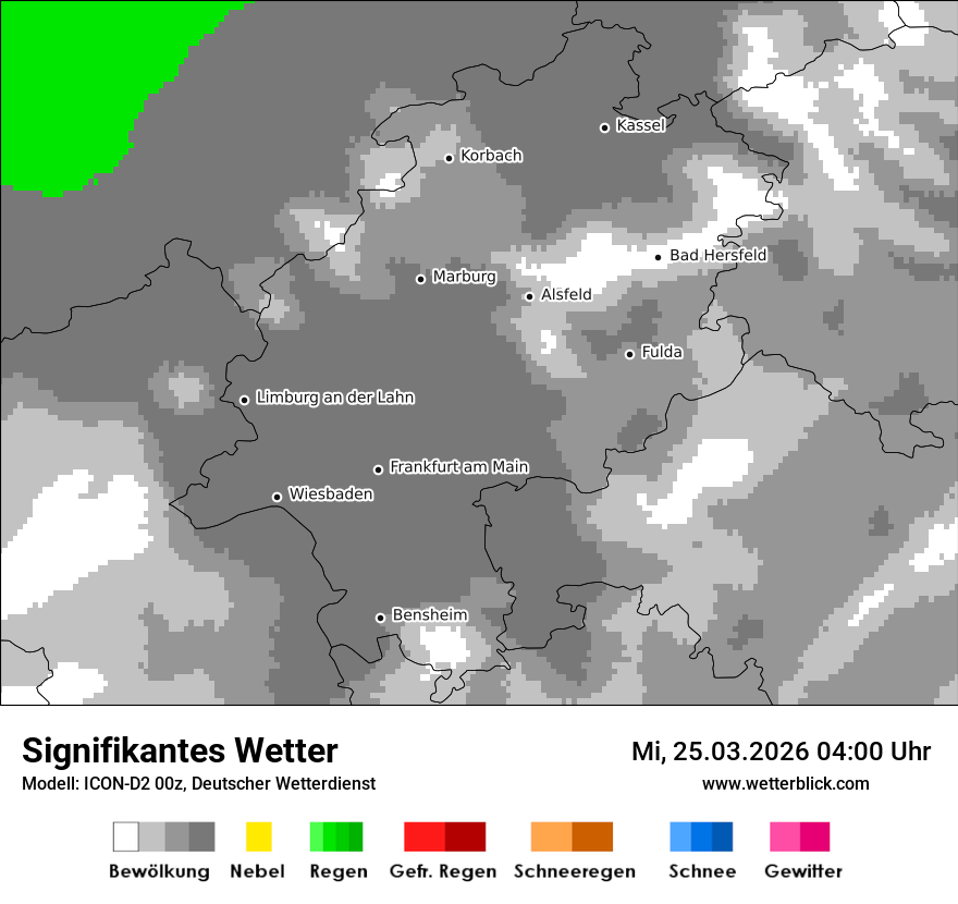 Signifikantes Wetter