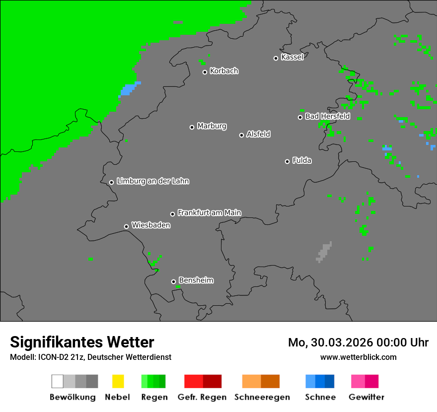 Signifikantes Wetter